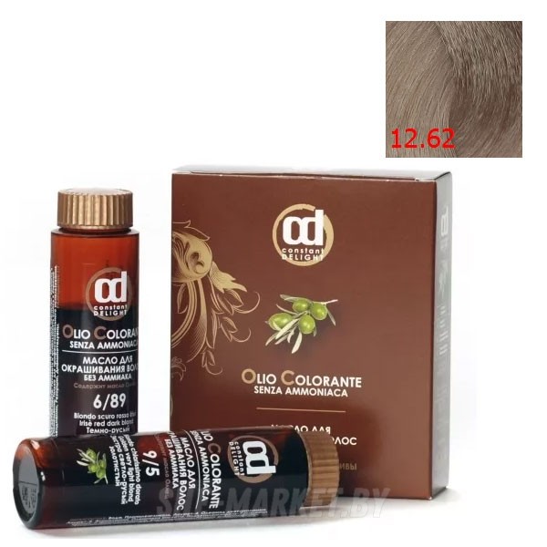 Масло для окрашивания волос Olio Colorante 12.62, 50мл