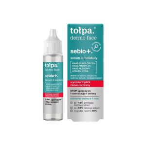 4-молекульная сыворотка с кислотами DERMO FACE SEBIO MAX EFFECT, 20мл