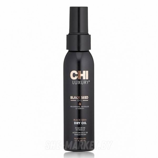 Сухое масло черного тмина CHI LUXURU BLK Black Seed Dry Oil, 89 мл.