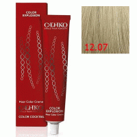 Перманентная крем-краска для волос COLOR EXPLOSION 12/07 Бежево-платиновый блондин, 60 мл