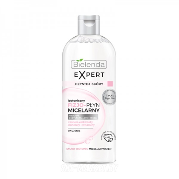 Изотоническая мицеллярная вода успокаивающая CLEAN SKIN EXPERT, 400мл