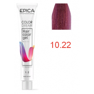 Гель-краска COLORDREAM 10.22 светлый блондин фиолетовый интенсивный, 100мл
