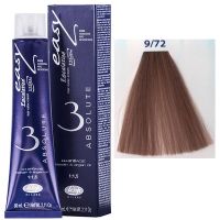 Крем-краска для волос Escalation Easy Absolute 3 ТОН 9/72  очень светлый блондин бежевый холодный 60мл