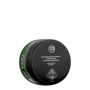 Воск матовый для креативного стайлинга волос экстрасильной фиксации, 100мл