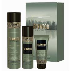 Набор GENWOOD shave (шампунь 250 мл, гель-масло 100 мл, лосьон 100 мл)
