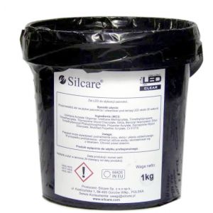 LED Clear - прозрачный гель для наращивания ногтей, 1кг