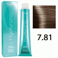 Крем-краска для волос Hyaluronic acid 7.81 Блондин карамельно-пепельный, 100 мл Крем-краска для волос Hyaluronic acid 7.81 Блондин карамельно-пепельный, 100 мл