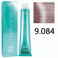 Крем-краска для волос Hyaluronic acid 9.084 Очень светлый блондин прозрачный брауни, 100 мл Крем-краска для волос Hyaluronic acid 9.084 Очень светлый блондин прозрачный брауни, 100 мл