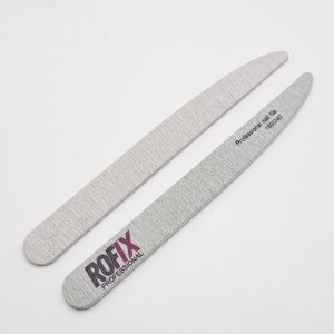 Пилка для ногтей 180/240 грит фигурная серая (деревянная основа, тонкая) Пилка для ногтей 180/240 грит фигурная серая (деревянная основа, тонкая)