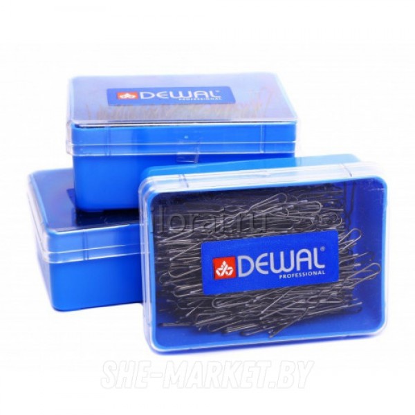 Шпильки серебристые, волна 60мм, 200гр, в коробке