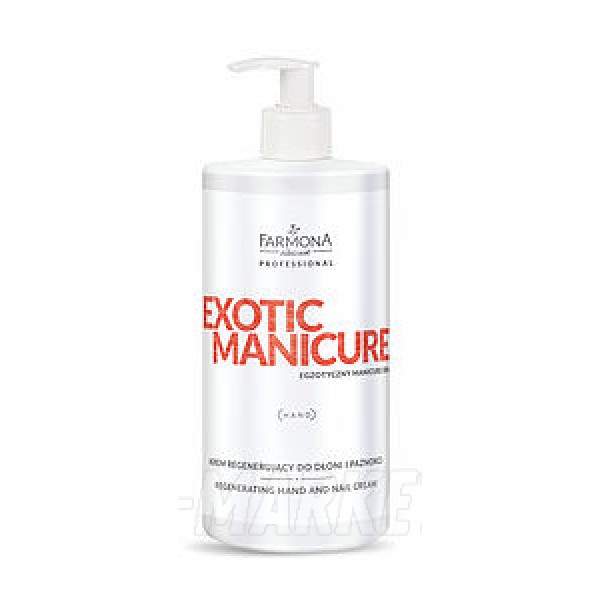 Восстанавливающий крем для рук и ногтей EXOTIC MANICURE SPA, 500мл