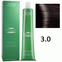 Крем-краска для волос Studio Professional Coloring 3.0 темно-коричневый, 100мл