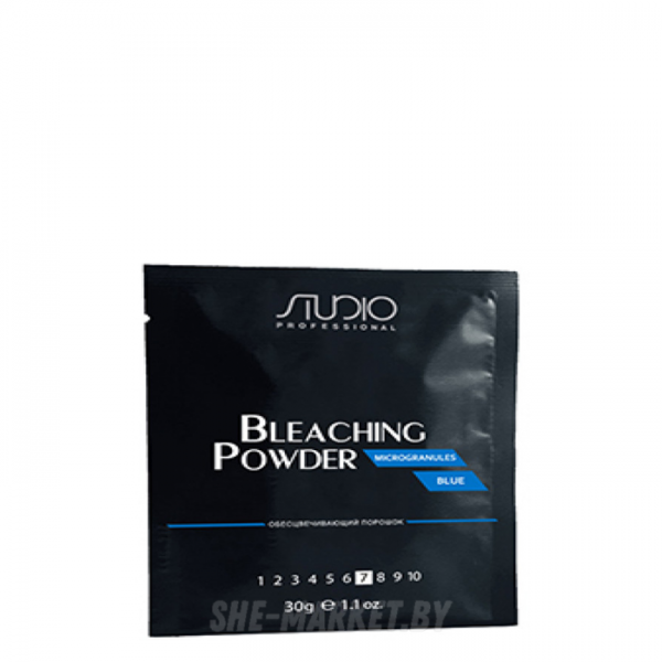 Порошок обесцвечивающий для волос Microgranules Blue, 30 г
