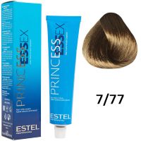 Крем-краска для волос PRINCESS ESSEX 7/77 средне-русый коричневый интенсивный/капуччино 60мл