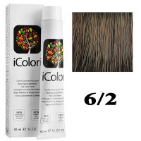 Крем-краска для волос iColori ТОН - 6/2 темно-русый фиолетовый, 90мл