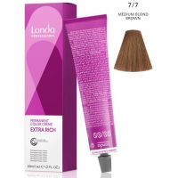 Стойкая крем-краска LondaColor 7/7 блонд коричневый 60мл Стойкая крем-краска LondaColor 7/7 блонд коричневый 60мл
