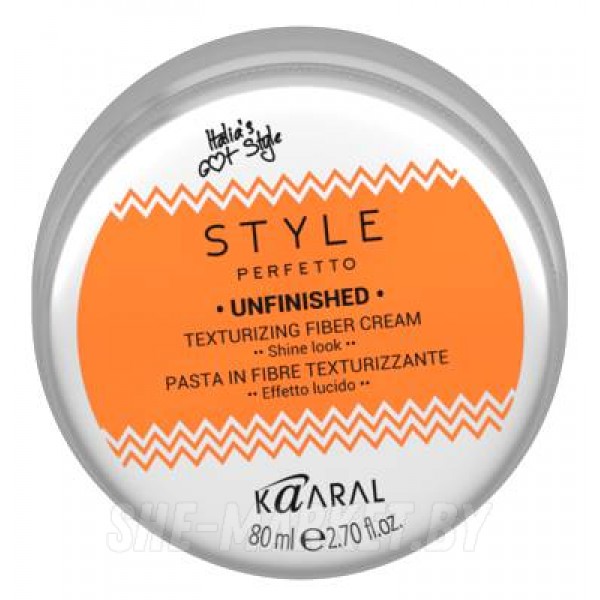 Крем для текстурирования волос Unfinished texturizing fiber cream Style Perfetto, 80мл