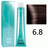 Крем-краска для волос Hyaluronic acid 6.8 Темный блондин капучино, 100 мл Крем-краска для волос Hyaluronic acid 6.8 Темный блондин капучино, 100 мл