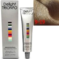 Стойкая крем-краска для волос   Trionfo 9-19 Блондин сандре фиолетовый 60мл