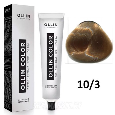 Крем-краска для волос Ollin Color 11/3 специальный блондин золотистый, 60мл