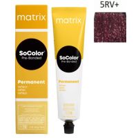 Крем-краска для волос SoColor Pre-Bonded 5RV+ 90мл