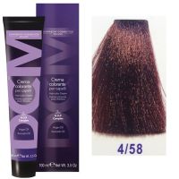 Крем-краска DCM Hair Color Cream HOP Complex 4/58 100мл
