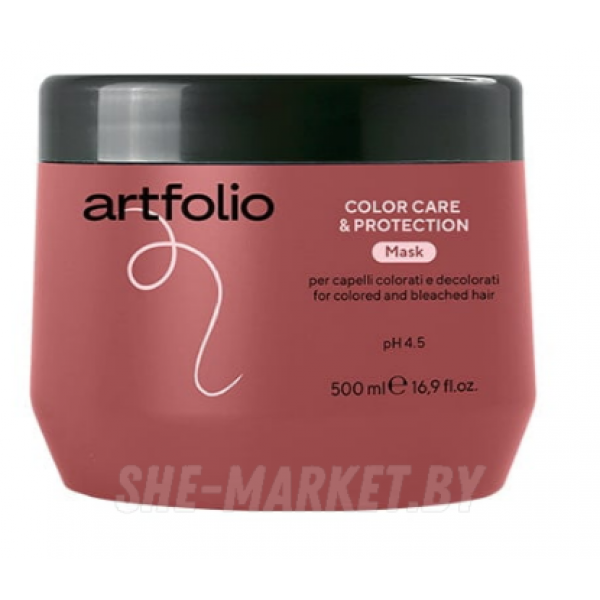 Маска для окрашенных и обесцвеченных волос COLOR CARE & PROTECTION, 500мл