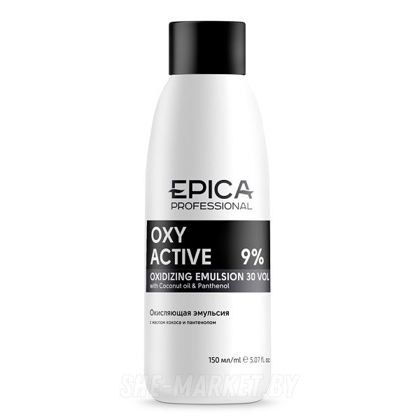 Кремообразная окисляющая эмульсия Oxy Active 9 % (30 vol), 150мл