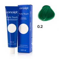 Стойкая крем-краска д/волос Profy Touch 0.2 микстон Зеленый, 100 мл.
