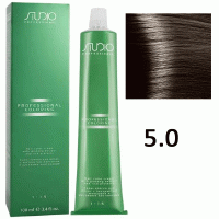 Крем-краска для волос Studio Professional Coloring 5.0 светло-коричневый , 100мл