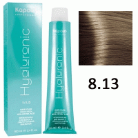 Крем-краска для волос Hyaluronic acid 8.13 Светлый блондин бежевый, 100 мл Крем-краска для волос Hyaluronic acid 8.13 Светлый блондин бежевый, 100 мл