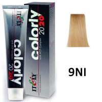 Краска для волос Сolorly 2020 ТОН 9NI Очень светлый блонд интенсивный натуральный, 60мл