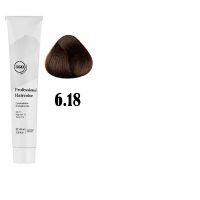 Краска для волос 360 PERMANENT HAIRCOLOR ТОН - 6.18, 100мл Краска для волос 360 PERMANENT HAIRCOLOR ТОН - 6.18, 100мл