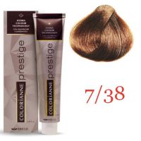 Крем краска для волос Colorianne Prestige ТОН - 7/38 Шоколадный блонд, 100мл Крем краска для волос Colorianne Prestige ТОН - 7/38 Шоколадный блонд, 100мл