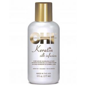 Восстанавливающая сыворотка для волос Кератиновое восстановление Keratin Silk Infusion, 177мл Восстанавливающая сыворотка для волос Кератиновое восстановление Keratin Silk Infusion, 177мл
