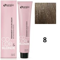 Крем-краска для волос Color Blonde ТОН - 8 блондин, 100мл