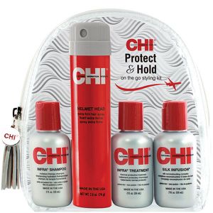 Набор SHINE MOISRURE Travel kit:(2+2) Shampoo 59мл + Conditioner 59мл + Silk Infusion 59мл +Infra