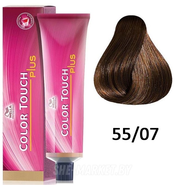 Оттеночная краска Wella Color Touch 55/07 Plus 60мл