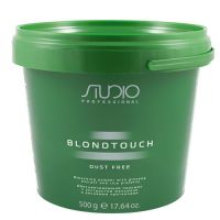 Обесцвечивающий порошок с экстрактом женьшеня и рисовыми протеинами Studio BlondTouch, 500мл Обесцвечивающий порошок с экстрактом женьшеня и рисовыми протеинами Studio BlondTouch, 500мл
