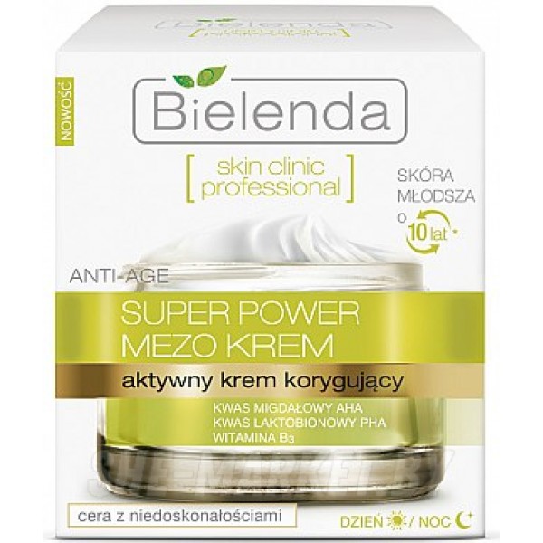 Активный корректирующий крем день/ночь Skin Clinic Professional Mezo Anti-age