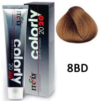 Краска для волос Сolorly 2020 ТОН 8BD Светлый блонд бежево-золотистый, 60мл