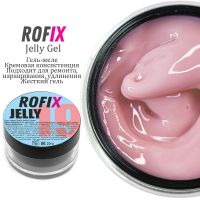 Гель-желе камуфляжный для наращивания ногтей Jelly 019, 20гр