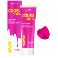 Гель-краска для волос прямого действия Crush Color Фуксия, 100мл Гель-краска для волос прямого действия Crush Color Фуксия, 100мл
