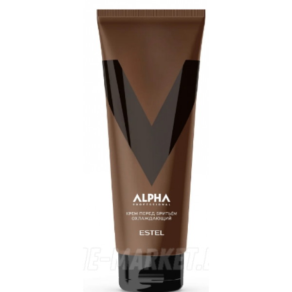 Крем охлаждающий перед бритьём ALPHA PRO, 250мл