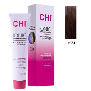 Безаммиачная крем-краска для волос Ionic Permanent Shine Hair Color 4CM, 85гр Безаммиачная крем-краска для волос Ionic Permanent Shine Hair Color 4CM, 85гр