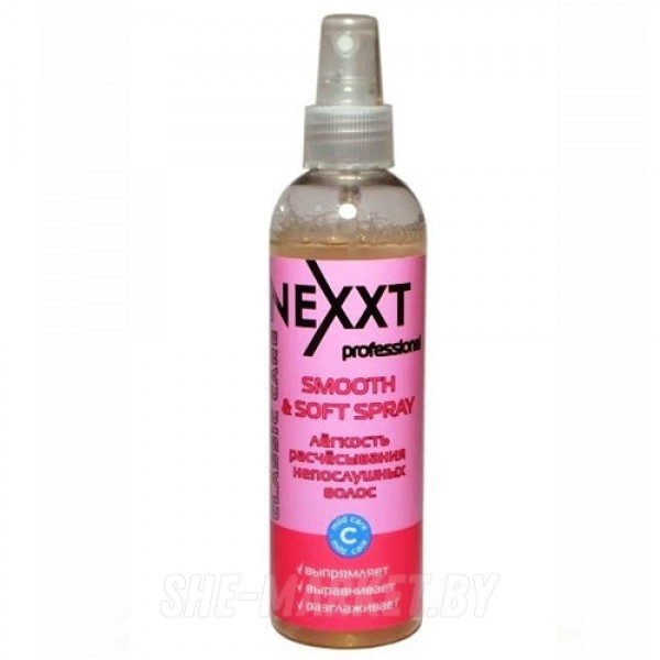 Спрей легкость расчесывания непослушных волос Smooth Soft Spray, 250мл.