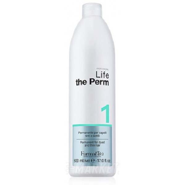 Химическая завивка для окрашеных и тонких волос Life The Perm 1, 500мл