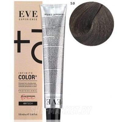 Стойкая крем-краска для волос EVE Experience 5.0 светло-каштановый, 100 мл