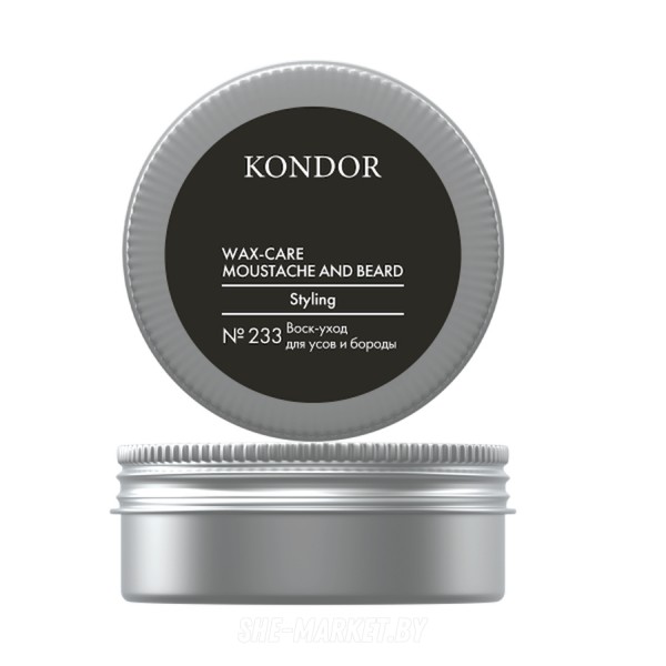 Воск-уход для усов и бороды №233  Re Style Wax Care, 30мл