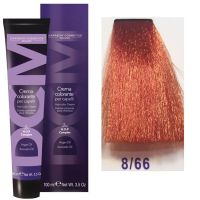Крем-краска DCM Hair Color Cream HOP Complex 8/66 100мл